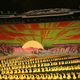 Illustration for article titled The Amazing, Colorful Flip Card Propaganda Mosaics of North Korea
